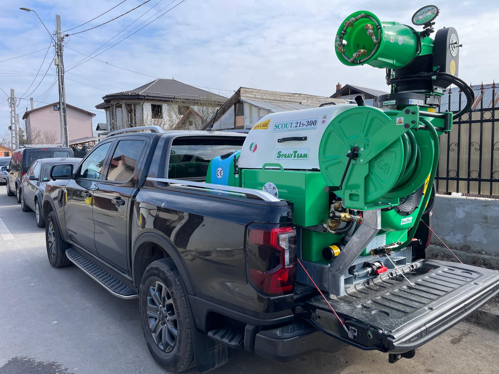 Ford Ranger Eco-Bioterra cu atomizor SprayTeam SCOUT 21s-300